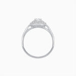 Load image into Gallery viewer, Vintage Inspired Oval Cut Double Halo Engagement Ring