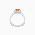Load image into Gallery viewer, 18K White Gold Sphene and Diamond Ring – Classic Collection
