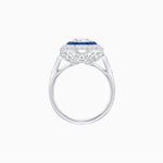 Load image into Gallery viewer, Art Deco Inspired Convertible Marquise Double Halo Ring Pendant