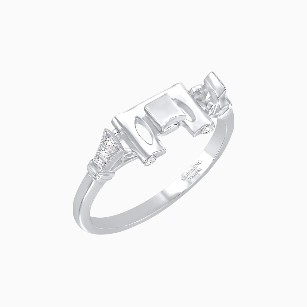 Art Deco Inspired Convertible Oval Double Halo Ring Pendant