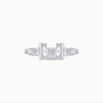 Load image into Gallery viewer, Art Deco Inspired Convertible Oval Double Halo Ring Pendant