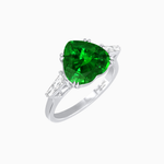 Load image into Gallery viewer, Art Deco Inspired Convertible Heart-Shaped Diamond Jacket Ring