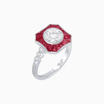 Load image into Gallery viewer, Antique Inspired Diamond Ring - Shahin Jewelry
