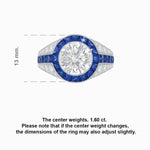 Load image into Gallery viewer, Antique Inspired Engagement Ring - Shahin Jewelry
