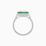 Load image into Gallery viewer, Antique Inspired Halo Ring - Shahin Jewelry
