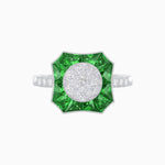 Load image into Gallery viewer, Antique Inspired Illusion Diamond Ring - Shahin Jewelry
