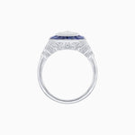 Load image into Gallery viewer, Antique Inspired Illusion Diamond Ring - Shahin Jewelry
