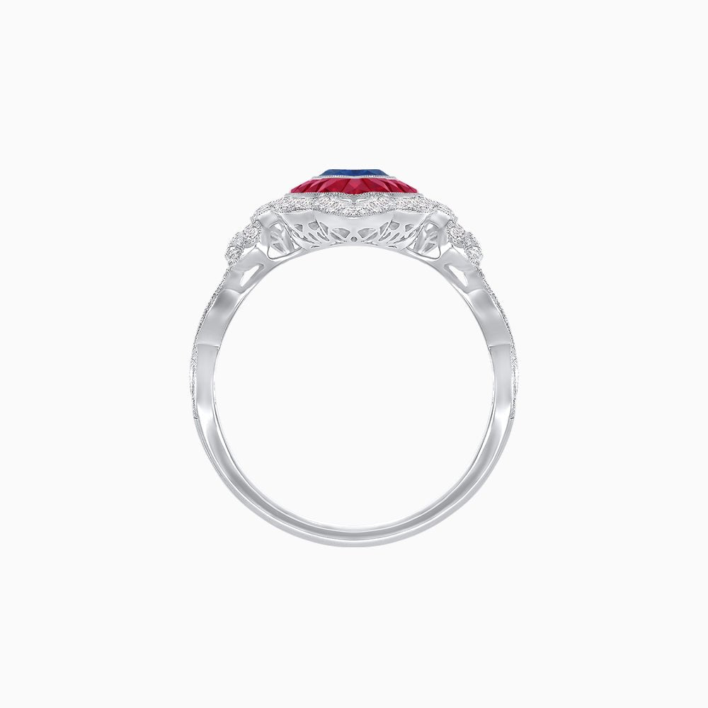 Antique Inspired Marquis Ring - Shahin Jewelry