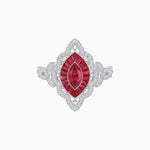 Load image into Gallery viewer, Antique Inspired Marquis Ring - Shahin Jewelry