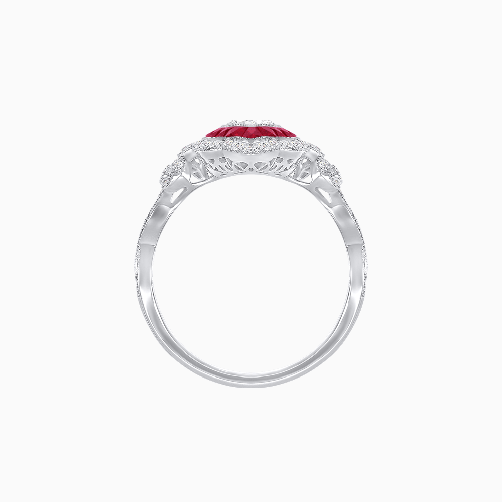 Antique Inspired Marquis Ring - Shahin Jewelry