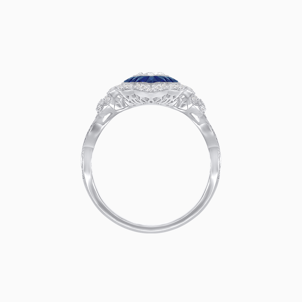 Antique Inspired Marquis Ring - Shahin Jewelry