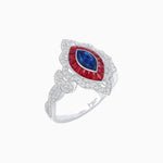 Load image into Gallery viewer, Antique Inspired Marquis Ring - Shahin Jewelry