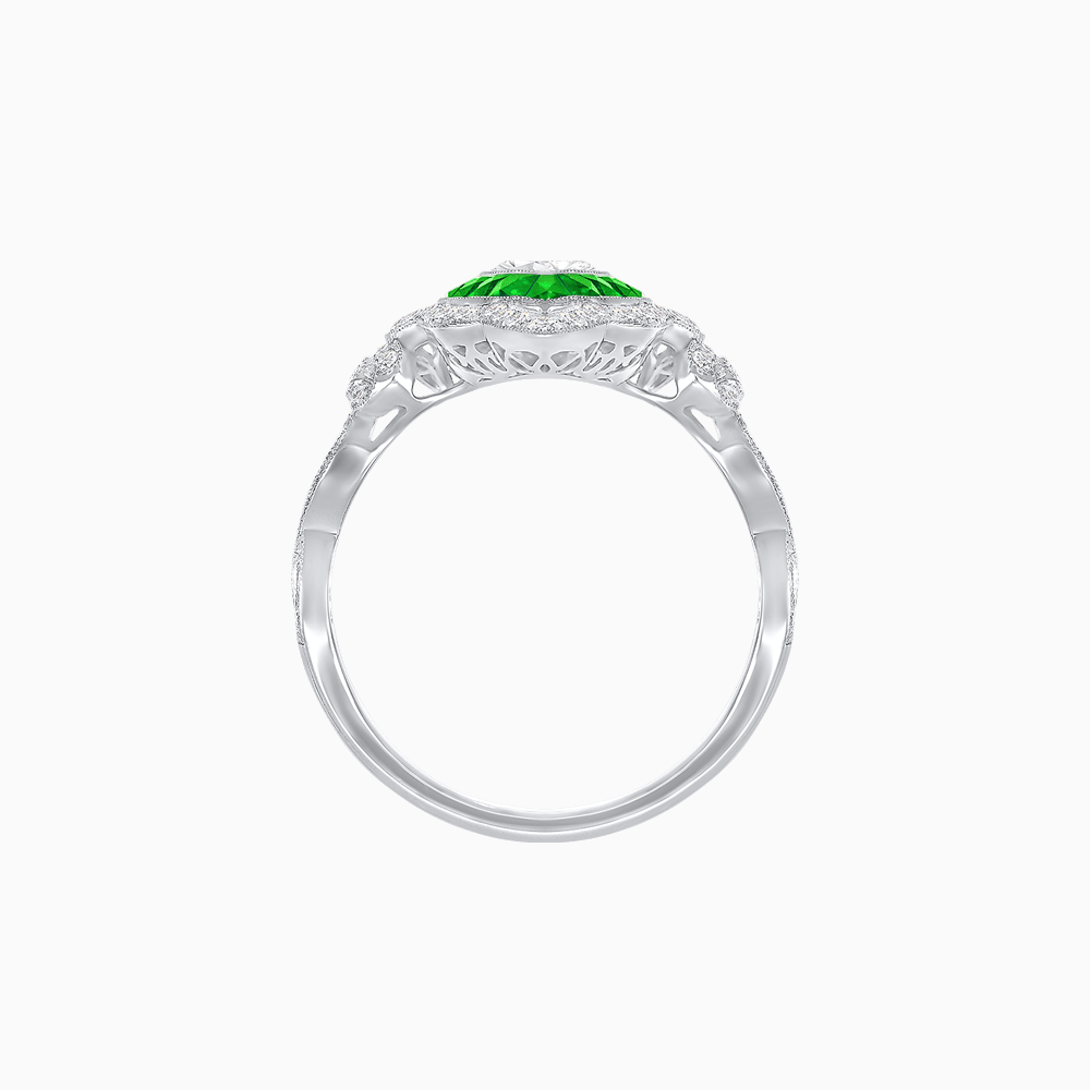 Antique Inspired Marquis Ring - Shahin Jewelry