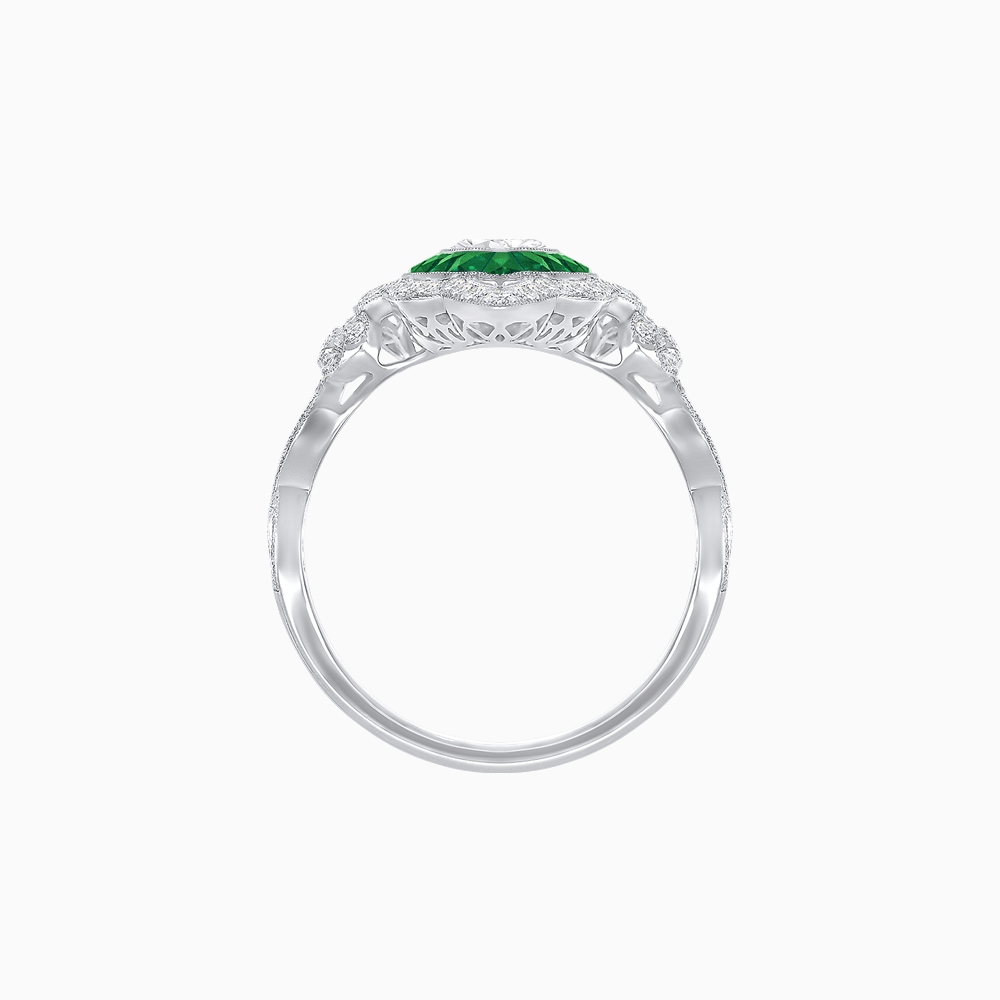 Antique Inspired Marquis Ring - Shahin Jewelry