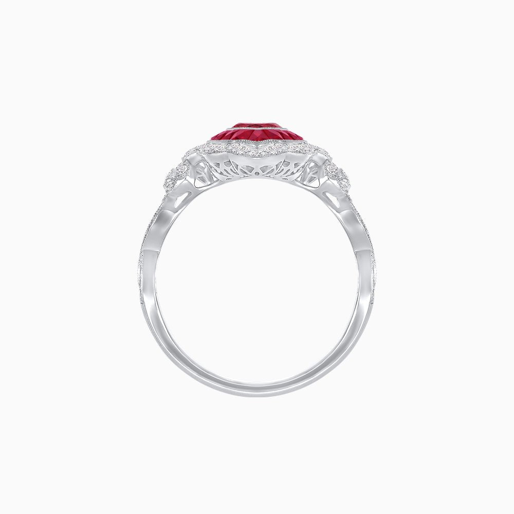 Antique Inspired Marquis Ring - Shahin Jewelry