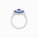 Load image into Gallery viewer, Antique Inspired Marquise Cut Gemstone Cocktail Ring - Shahin Jewelry
