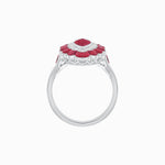 Load image into Gallery viewer, Antique Inspired Marquise Cut Gemstone Cocktail Ring - Shahin Jewelry
