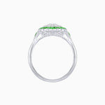 Load image into Gallery viewer, Antique Inspired Oval Cut Diamond and Cocktail Ring - Shahin Jewelry
