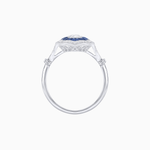 Load image into Gallery viewer, Antique Inspired Oval Cut Diamond Ring - Shahin Jewelry
