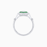 Load image into Gallery viewer, Antique Inspired Oval Cut Diamond Ring - Shahin Jewelry
