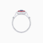 Load image into Gallery viewer, Antique Inspired Oval Cut Gemstone Ring - Shahin Jewelry
