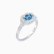 Antique Inspired Ring Diamond Ring - Shahin Jewelry