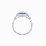 Load image into Gallery viewer, Antique Inspired Ring In Illusion Setting - Shahin Jewelry
