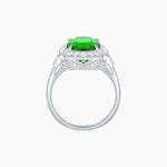 Load image into Gallery viewer, Antique Inspired Ring with Diamond With Gemstone - Shahin Jewelry
