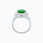 Load image into Gallery viewer, Antique Inspired Ring with Diamond With Gemstone - Shahin Jewelry
