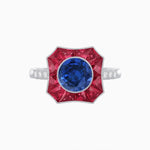 Load image into Gallery viewer, Antique Inspired Ring With Gemstone - Shahin Jewelry
