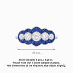 Load image into Gallery viewer, Antique Inspired Ring with Gemstone - Shahin Jewelry
