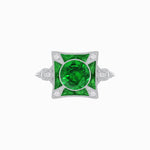 Load image into Gallery viewer, Antique Inspired Ring with Gemstone - Shahin Jewelry
