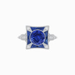 Load image into Gallery viewer, Antique Inspired Ring with Gemstone - Shahin Jewelry
