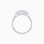 Load image into Gallery viewer, Antique Style Gemstone Engagement Ring With Diamond - Shahin Jewelry
