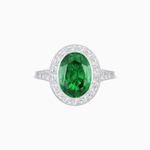 Load image into Gallery viewer, Antique Style Gemstone Engagement Ring With Gemstone - Shahin Jewelry
