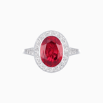 Load image into Gallery viewer, Antique Style Gemstone Engagement Ring With Gemstone - Shahin Jewelry
