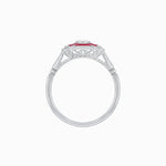 Load image into Gallery viewer, Art Deco Double Diamond Ring - Shahin Jewelry
