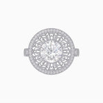 Load image into Gallery viewer, Art Deco Inspired Filigree Diamond Ring - Shahin Jewelry
