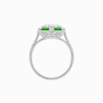 Load image into Gallery viewer, Art Deco Inspired Hexagon Halo Ring - Shahin Jewelry
