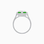 Load image into Gallery viewer, Art Deco Inspired Hexagon Halo Ring - Shahin Jewelry
