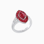 Load image into Gallery viewer, Art Deco Inspired Marquise Diamond Ring - Shahin Jewelry