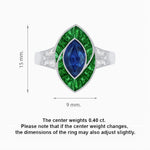Load image into Gallery viewer, Art Deco Inspired Marquise Diamond Ring - Shahin Jewelry
