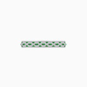 Art Deco Inspired Marquise Gemstone & Diamond Link Bracelet - Shahin Jewelry