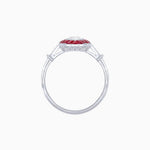 Load image into Gallery viewer, Art Deco Inspired Marquise shaped Ring - Shahin Jewelry
