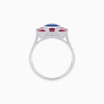 Load image into Gallery viewer, Art Deco Inspired Oval Cut Gemstone Ring - Shahin Jewelry
