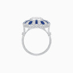 Load image into Gallery viewer, Art Deco Inspired Peacock Diamond Ring - Shahin Jewelry
