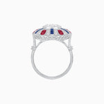 Load image into Gallery viewer, Art Deco Inspired Peacock Diamond Ring - Shahin Jewelry
