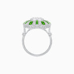 Load image into Gallery viewer, Art Deco Inspired Peacock Diamond Ring - Shahin Jewelry
