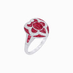 Load image into Gallery viewer, Art Deco Inspired pear shaped engagement ring with diamond - Shahin Jewelry