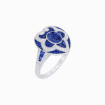 Load image into Gallery viewer, Art Deco Inspired pear shaped engagement ring with diamond - Shahin Jewelry